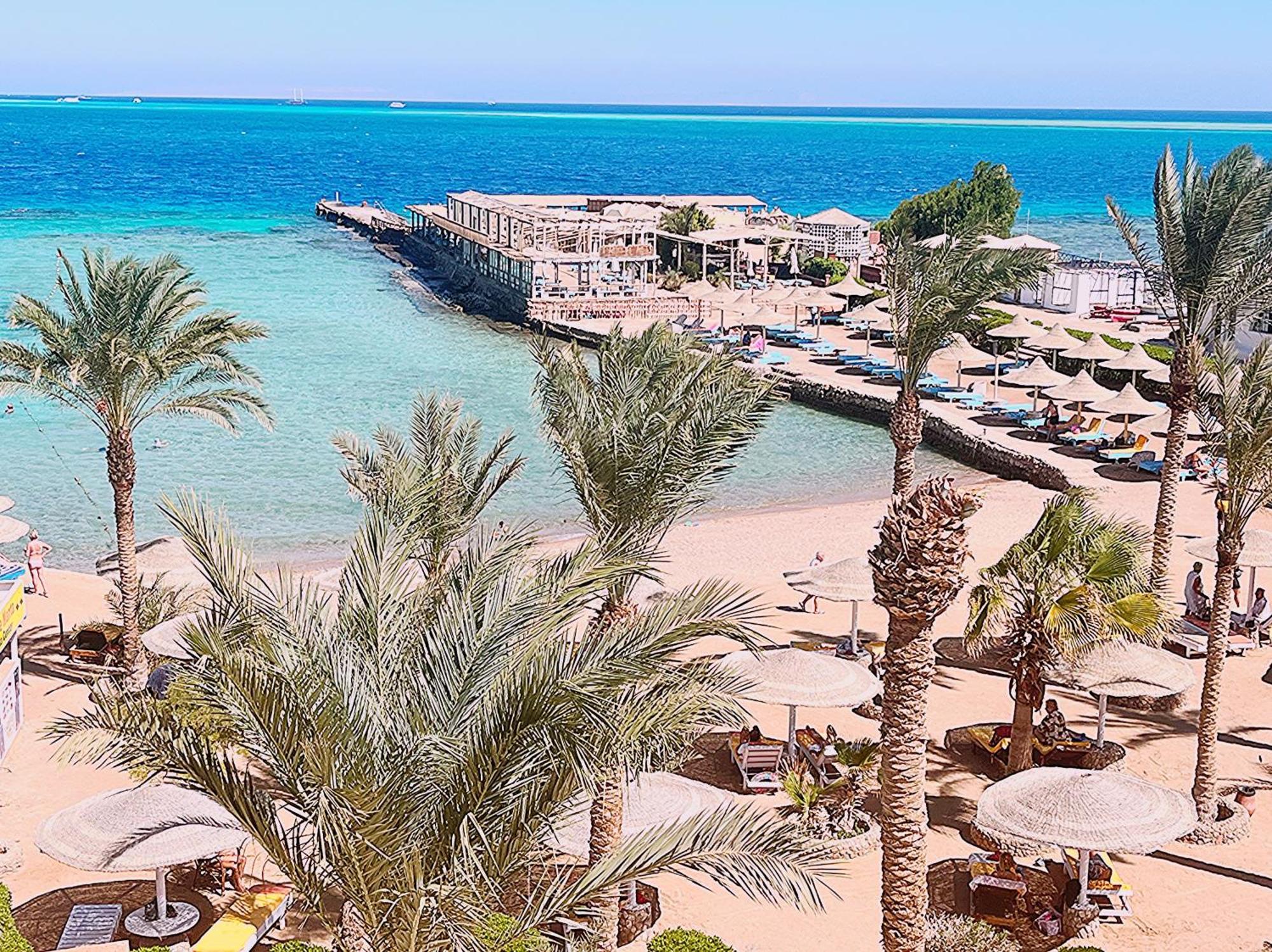 El Geisum Beach Hotel Hurghada Esterno foto